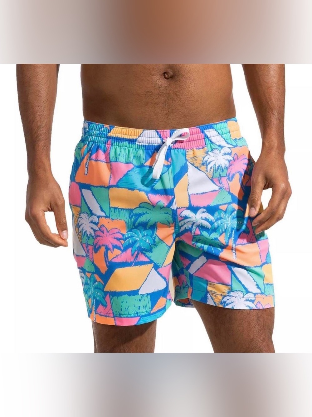 Chubbies The Oceansides 5.5” Classic Swim Trunks Medium Tropical NWT